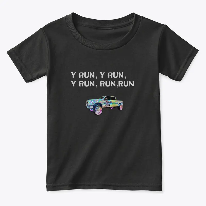 y run, trokita shirt